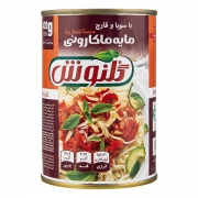 کنسرو مایه ماکارانی با سویا  420 گرمی گلنوش